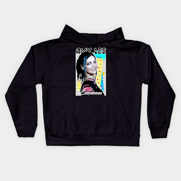 Retro Style Amy LEE Kids Hoodie by ArtGaul